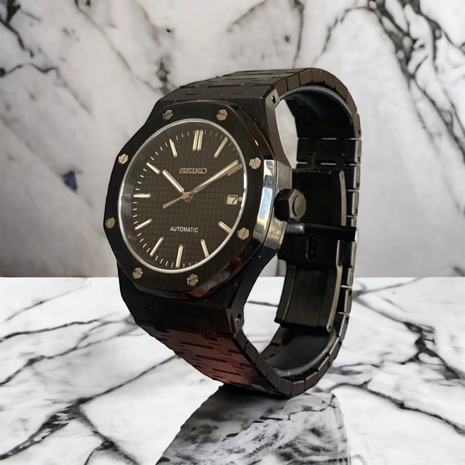 SEIKO MOD ROYAL OAK | BLACK