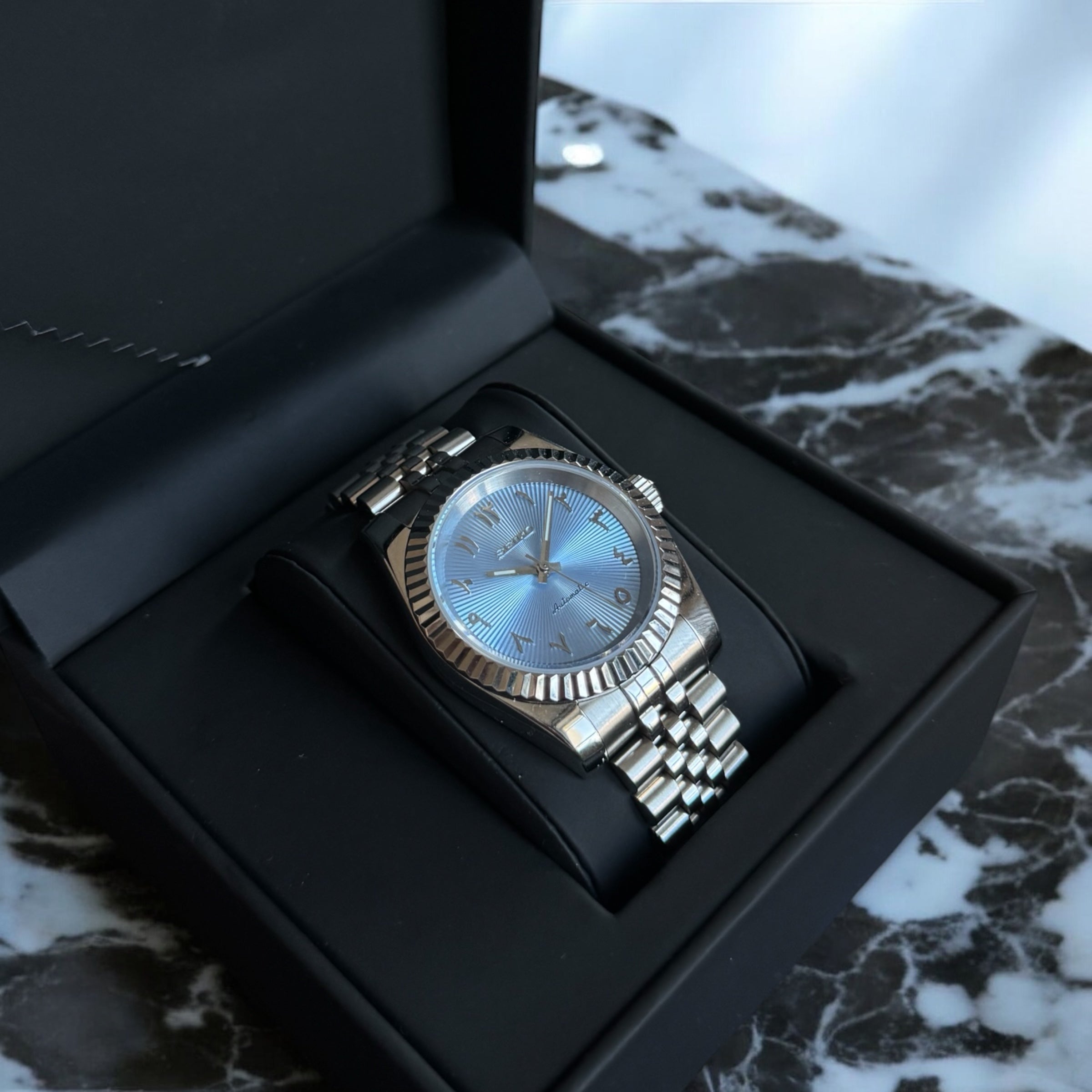 SEIKO MOD ARABIC DIAL | ICE BLUE