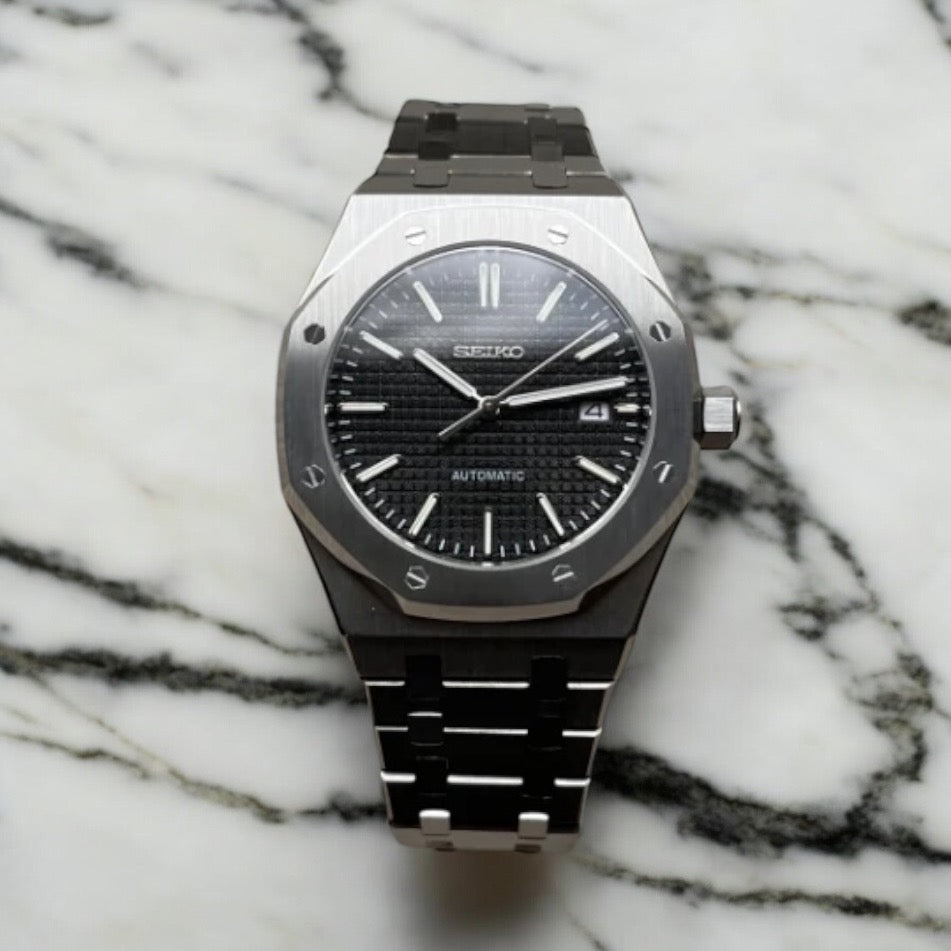 SEIKO MOD ROYAL OAK | NOIR