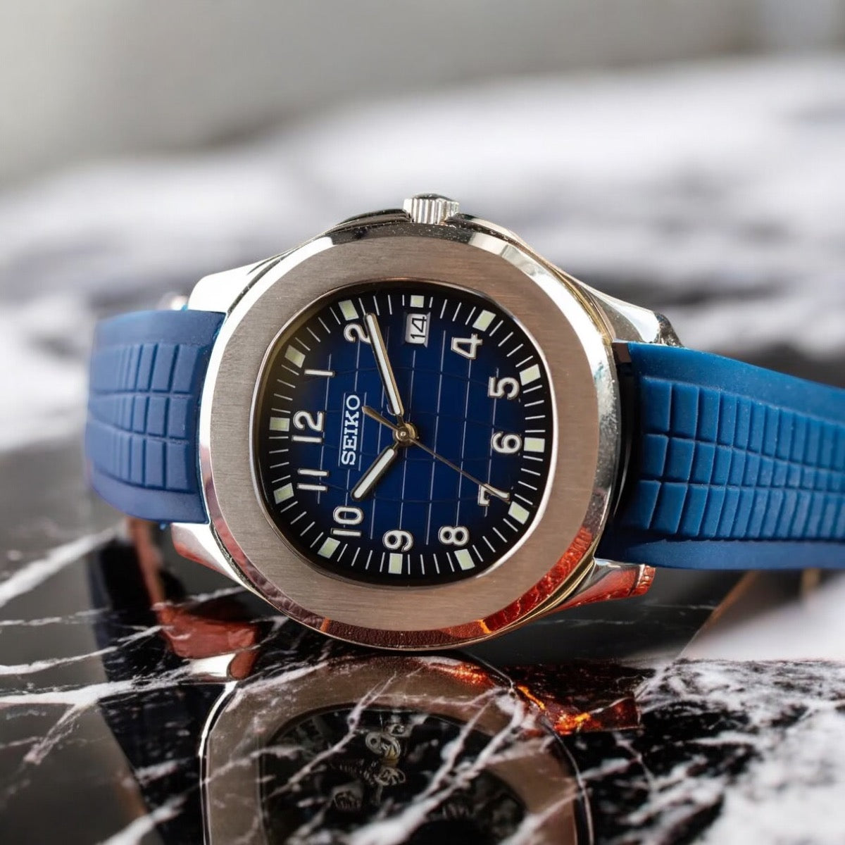 SEIKO MOD AQUANAUT | BLEU