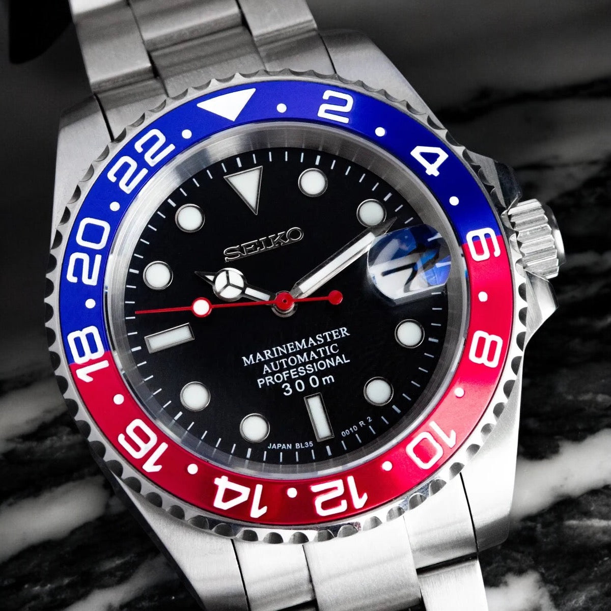 SEIKO MOD GMT | PEPSI