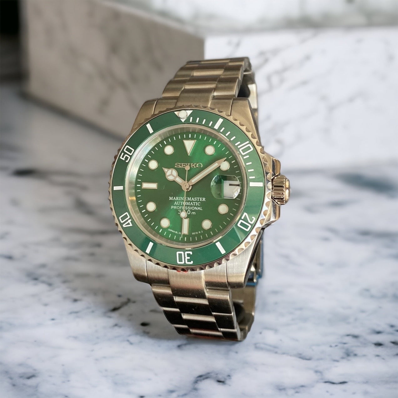 SEIKO MOD SUBMARINER | HULK