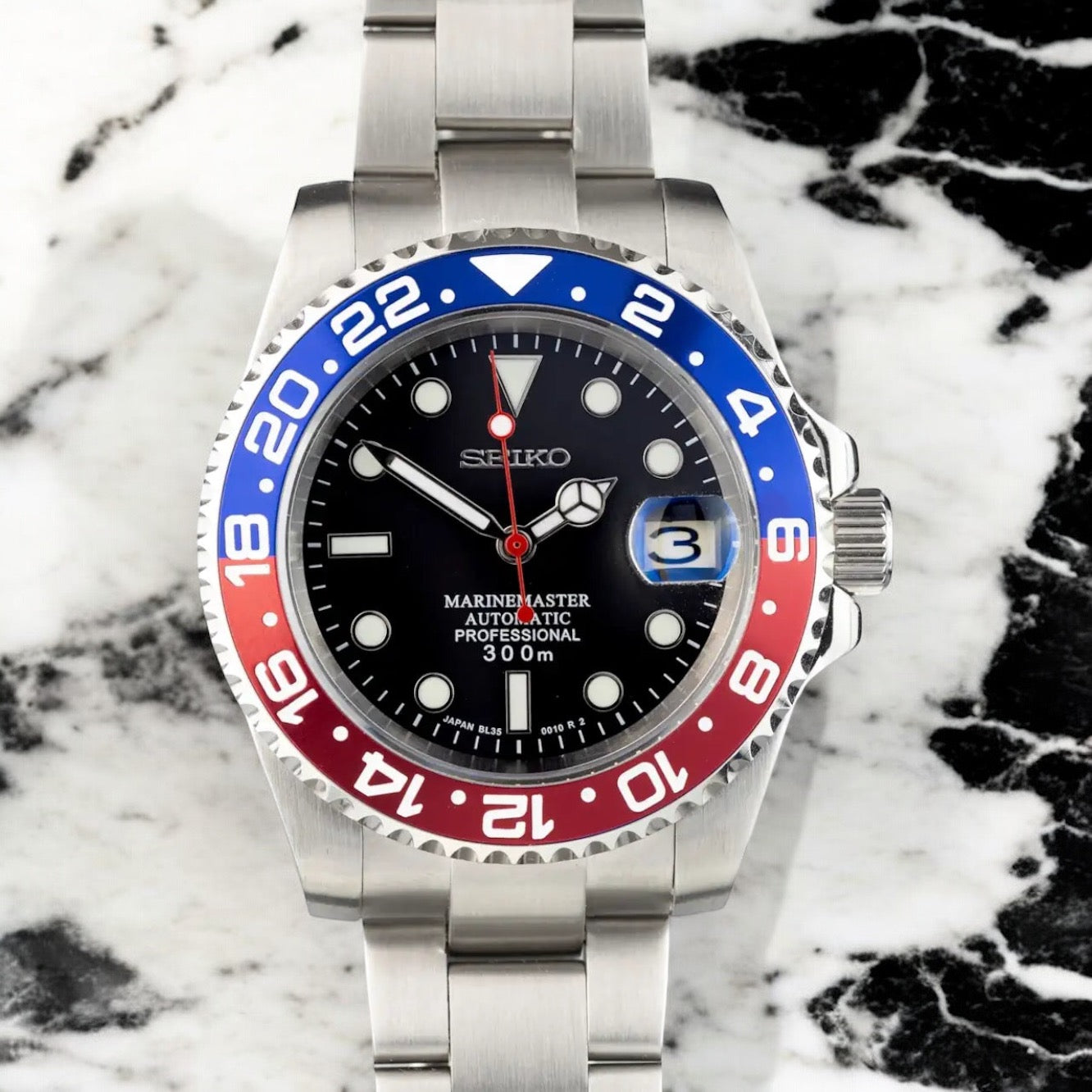 SEIKO MOD GMT | PEPSI